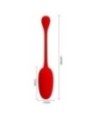 PRETTY LOVE - OEUF VIBRANT RECHARGEABLE KNUCKER ROUGE