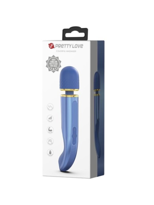 PRETTY LOVE - MASSEUR 7 MODES DE VIBRATION BLEU