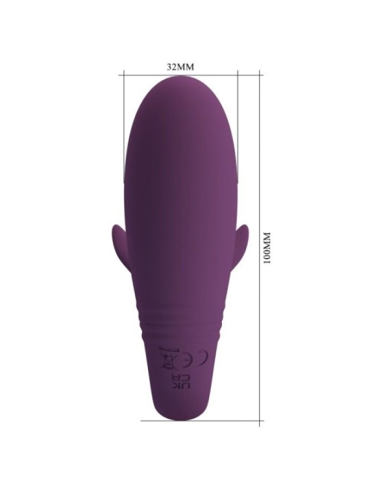 PRETTY LOVE - TÉLÉCOMMANDE JAYLEEN VIBRATOR APP VIOLET