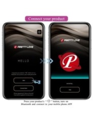 PRETTY LOVE - TÉLÉCOMMANDE JAYLEEN VIBRATOR APP VIOLET