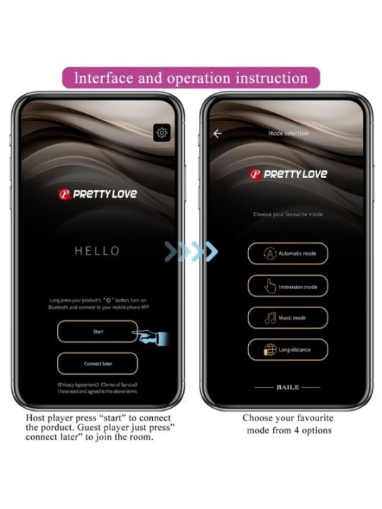 PRETTY LOVE - ELVIRA KEGEL BALLS APP TÉLÉCOMMANDE VIOLET
