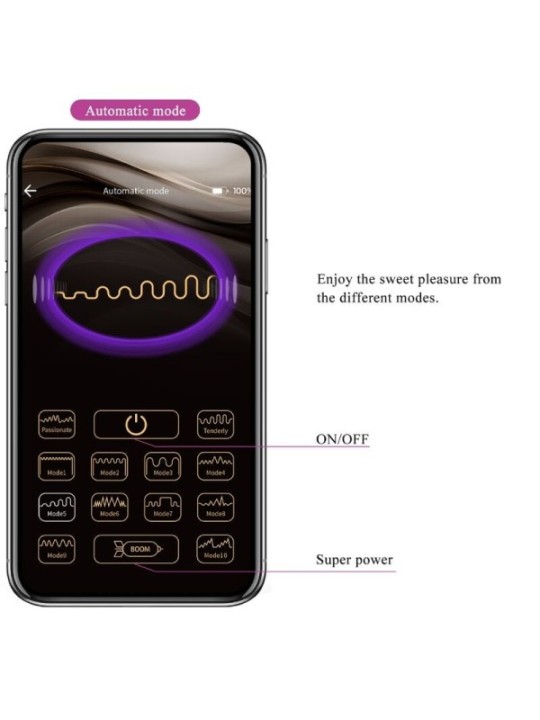 PRETTY LOVE - ELVIRA KEGEL BALLS APP TÉLÉCOMMANDE VIOLET