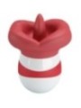 PRETTY LOVE - MINA STIMULATEUR DE LANGUE ROUGE CLAIR