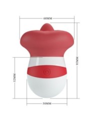 PRETTY LOVE - MINA STIMULATEUR DE LANGUE ROUGE CLAIR