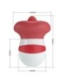 PRETTY LOVE - MINA STIMULATEUR DE LANGUE ROUGE CLAIR