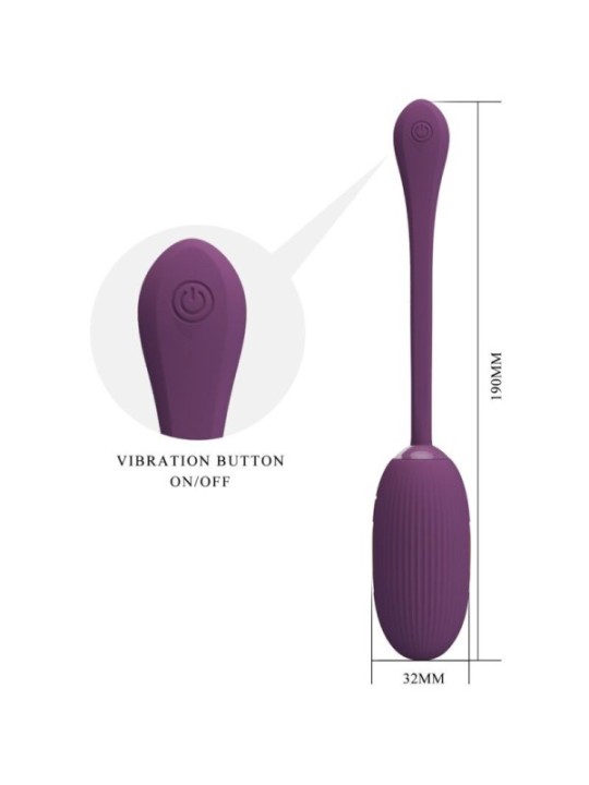 PRETTY LOVE - DOREEN OEUF VIBRANT RECHARGEABLE VIOLET