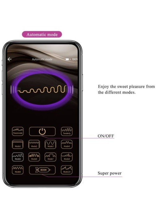 PRETTY LOVE - DOREEN OEUF VIBRANT RECHARGEABLE VIOLET