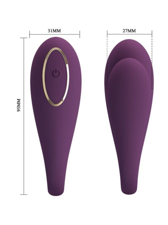 PRETTY LOVE - AUGUST VIBRATEUR  DOUBLE PLAISIR GLOBAL  DISTANCE