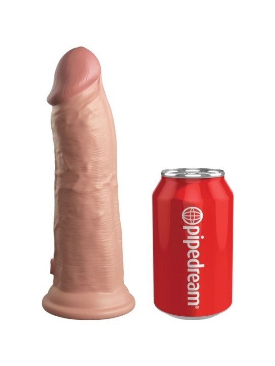 KING COCK - ELITE KIT HARNAIS RÉGLABLE DELUXE ANNEAU AVEC TESTICULES & GODE 20.3 CM