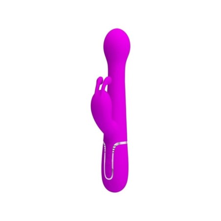PRETTY LOVE - VIBRATEUR DEJON RABBIT 3 EN 1 MULTIFONCTION VIOLET