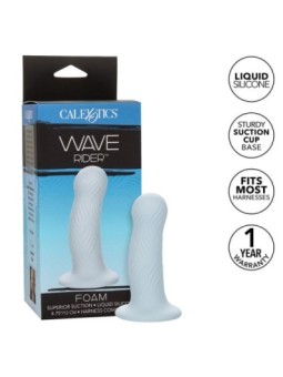 CALEXOTICS - WAVE RIDER PLUG ANAL EN MOUSSE BLEU