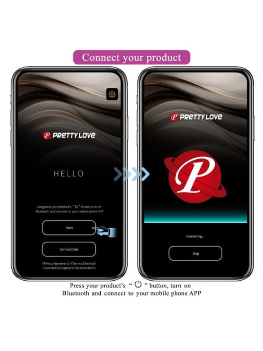 PRETTY LOVE - BAIRD APPLICATION LILA RECHARGEABLE G-SPOT 12 VIBRATIONS