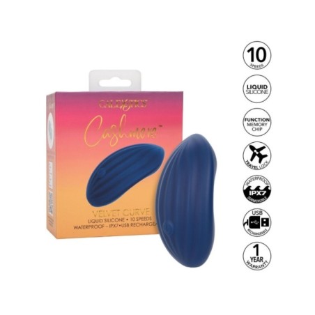 CALEXOTICS - CASHMERE VELOURS CURVE BLEU