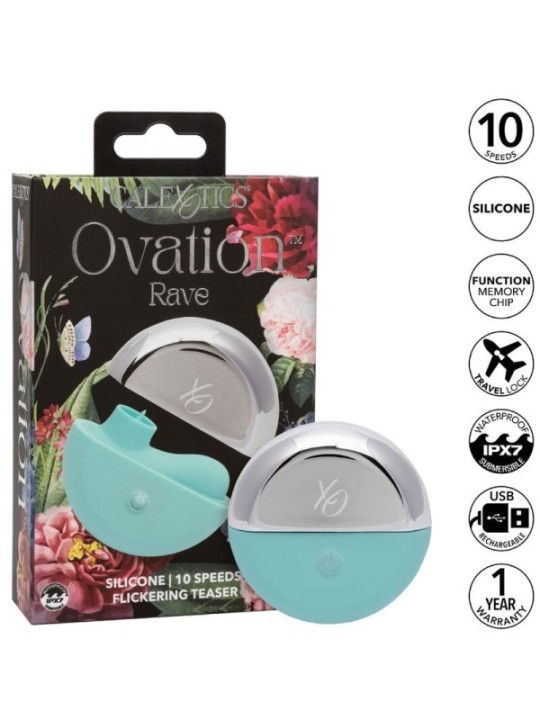 CALEXOTICS - OVATION STIMULATEUR RAVE VERT AQUA