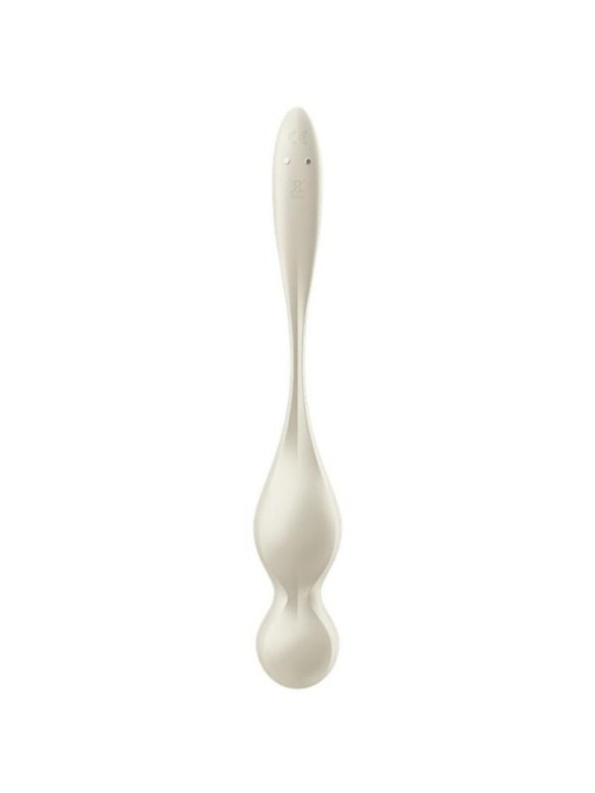 SATISFYER - BALLES VIBRANTES DE KEGEL LOVE BIRDS BLANCHES