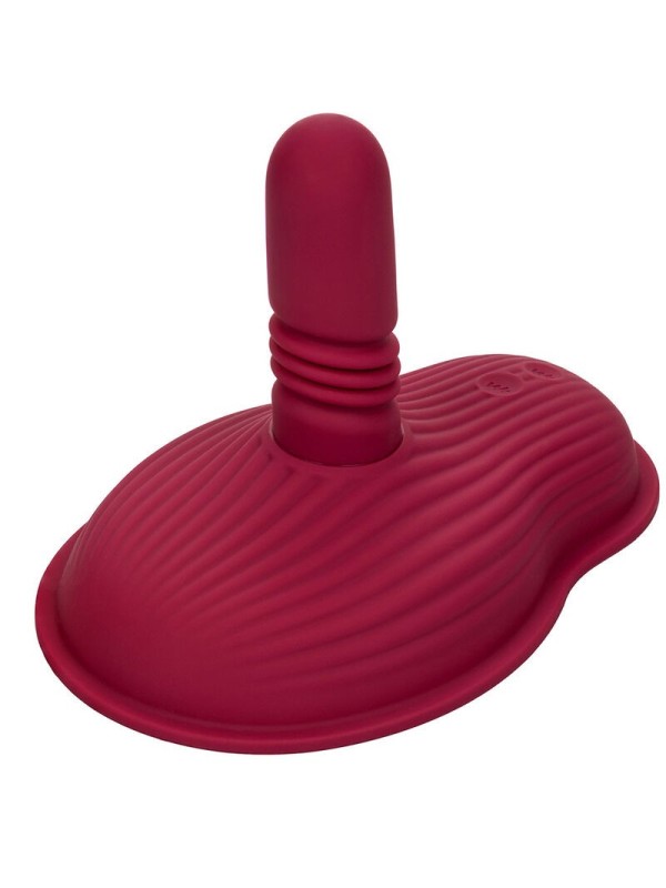 CALEXOTICS - RIDER MASSAGER DOUBLE MOTEUR TÉLÉCOMMANDE ROUGE