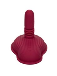 CALEXOTICS - RIDER MASSAGER DOUBLE MOTEUR TÉLÉCOMMANDE ROUGE