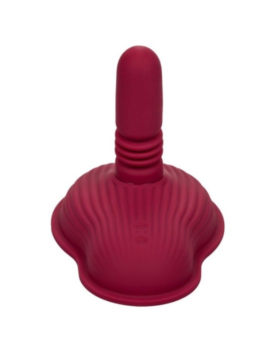 CALEXOTICS - RIDER MASSAGER DOUBLE MOTEUR TÉLÉCOMMANDE ROUGE
