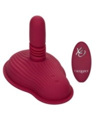 CALEXOTICS - RIDER MASSAGER DOUBLE MOTEUR TÉLÉCOMMANDE ROUGE