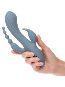 CALEXOTICS - VIBRATEUR TRIPLE ECSTASY GRIS