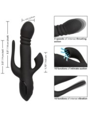 CALEXOTICS - VIBRATEUR TRIPLE EUPHORIA NOIR