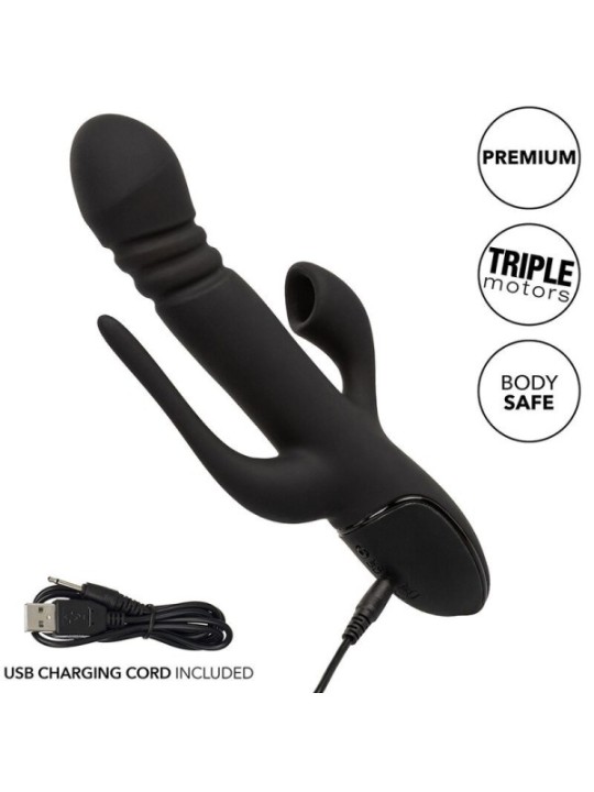 CALEXOTICS - VIBRATEUR TRIPLE EUPHORIA NOIR