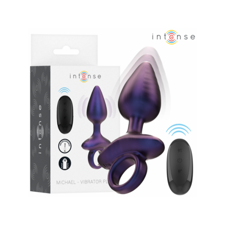 INTENSE - MICHAEL PLUG ANAL VIBRANT MODÈLE 2 TÉLÉCOMMANDE