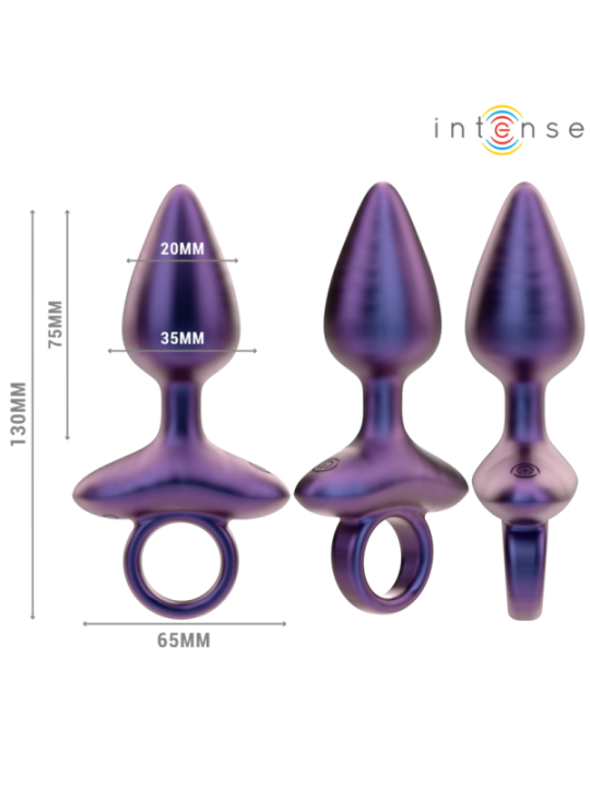 INTENSE - MICHAEL PLUG ANAL VIBRANT MODÈLE 2 TÉLÉCOMMANDE