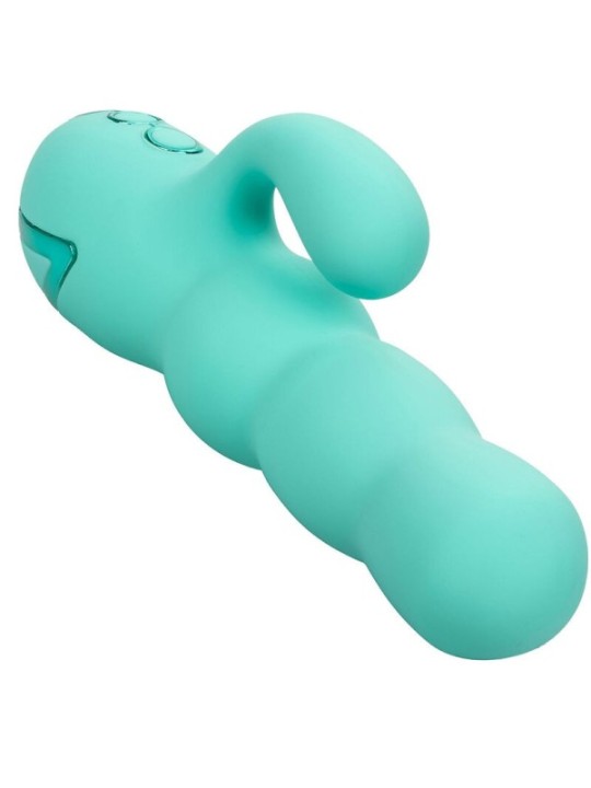 CALEXOTICS - VIBRATEUR DEL MAR DIVA RABBIR AQUA GREEN PAR CALIFORNIA DREAMING