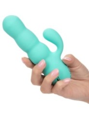 CALEXOTICS - VIBRATEUR DEL MAR DIVA RABBIR AQUA GREEN PAR CALIFORNIA DREAMING