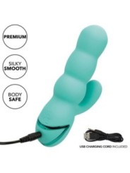 CALEXOTICS - VIBRATEUR DEL MAR DIVA RABBIR AQUA GREEN PAR CALIFORNIA DREAMING