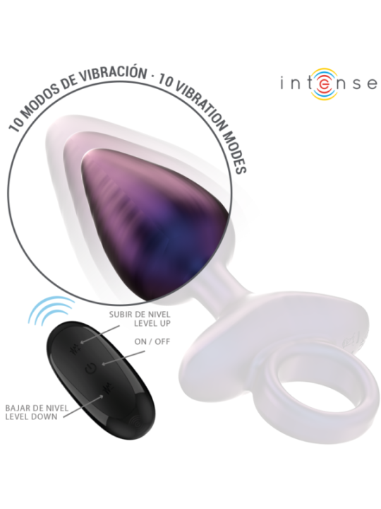 INTENSE - MICHAEL PLUG ANAL VIBRANT MODÈLE 2 TÉLÉCOMMANDE