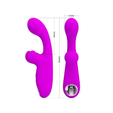 PRETTY LOVE - SKYLAR VIBRATEUR STIMULATEUR VIOLET