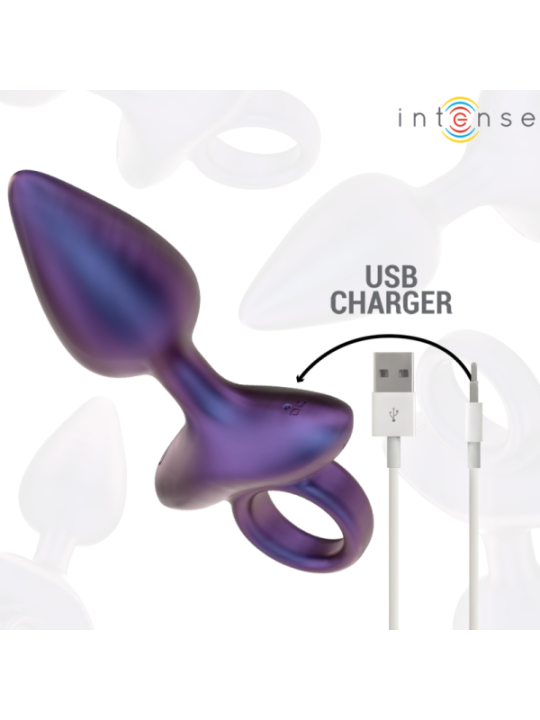 INTENSE - MICHAEL PLUG ANAL VIBRANT MODÈLE 2 TÉLÉCOMMANDE