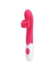 ROMANCE - VIBRATEUR ET STIMULATEUR 30 VITESSES ROSE
