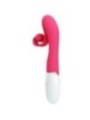 ROMANCE - VIBRATEUR ET STIMULATEUR 30 VITESSES ROSE
