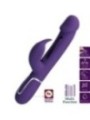 PRETTY LOVE - VIBRATEUR MULTIFONCTION 3 EN 1 KAMPAS RABBIT AVEC LANGUE VIOLET