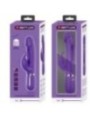 PRETTY LOVE - VIBRATEUR MULTIFONCTION 3 EN 1 KAMPAS RABBIT AVEC LANGUE VIOLET