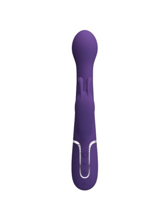 PRETTY LOVE - DEJON VIBRATEUR RABBIT 3 EN 1 MULTIFONCTION VIOLET