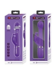 PRETTY LOVE - DEJON VIBRATEUR RABBIT 3 EN 1 MULTIFONCTION VIOLET