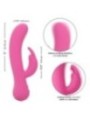 CALEXOTICS - FIRST TIME VIBRATEUR LAPIN RECHARGEABLE ROSE