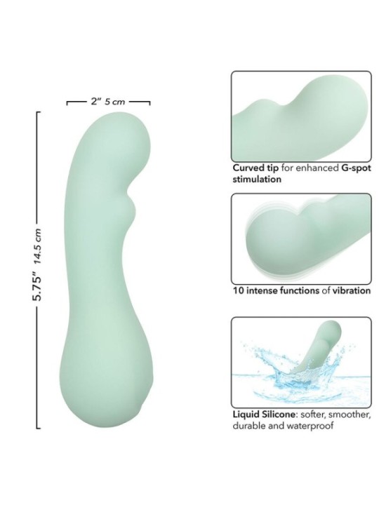 CALEXOTICS - PACIFICA BORA BORA ESTIMULATEUR POINT G 10 VIBRATIONS AQUA