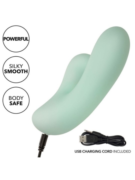 CALEXOTICS - PACIFICA FIJI VIBRATEUR & ESTIMULATEUR POINT G 10 VIBRATIONS AQUA