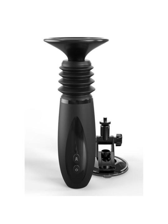 FETISH FANTASY SERIES - BODY DOCK PINCE À GODE THRUSTER AVEC 7 MODES DE POUSSÉE NOIR