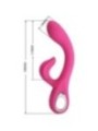PRETTY LOVE - VIBRATEUR FRITZ RABBIT 12 VIBRATIONS ROSE