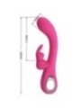 PRETTY LOVE - VIBRATEUR NOVAK RABBIT 12 VIBRATIONS ROSE