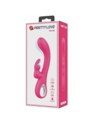 PRETTY LOVE - VIBRATEUR NOVAK RABBIT 12 VIBRATIONS ROSE