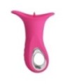 PRETTY LOVE - CLYDE VIBRATEUR ORAL LANGUE VIBRANTE 12 VIBRATIONS ROSE