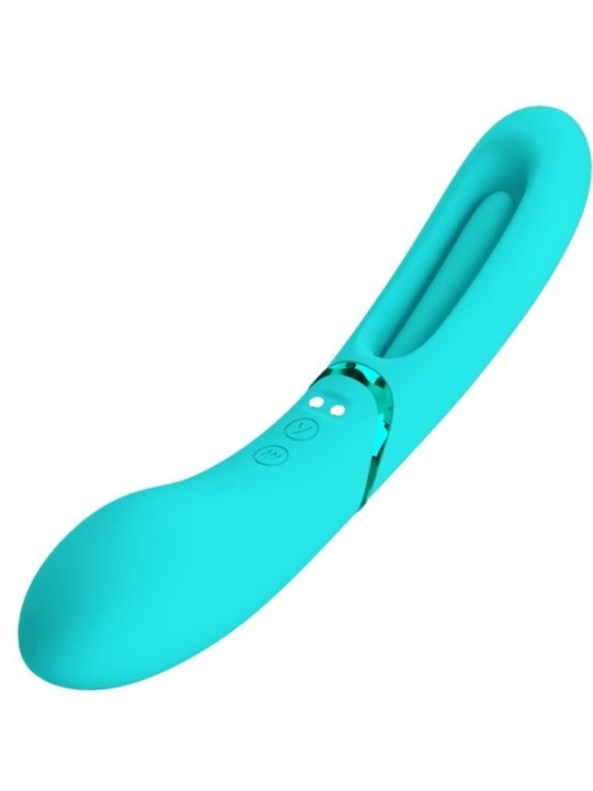 ROMANCE - VIBRATEUR POINT G LEXIE 7 VIBRATIONS BLEU