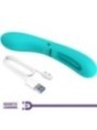 ROMANCE - VIBRATEUR POINT G LEXIE 7 VIBRATIONS BLEU